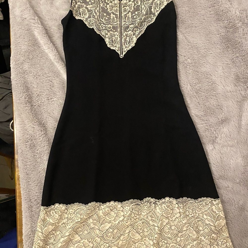 Sandro Paris lace detailed dress, XS - Picture 6 of 10